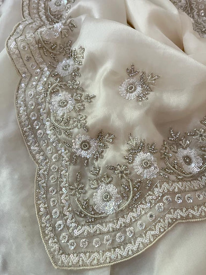 Angela organza partywear saree