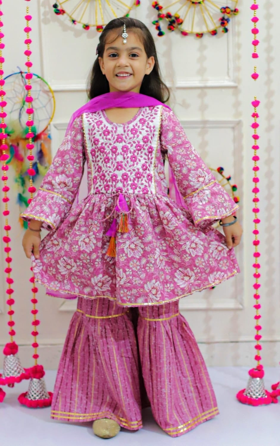 Pivi kurti gharara dress