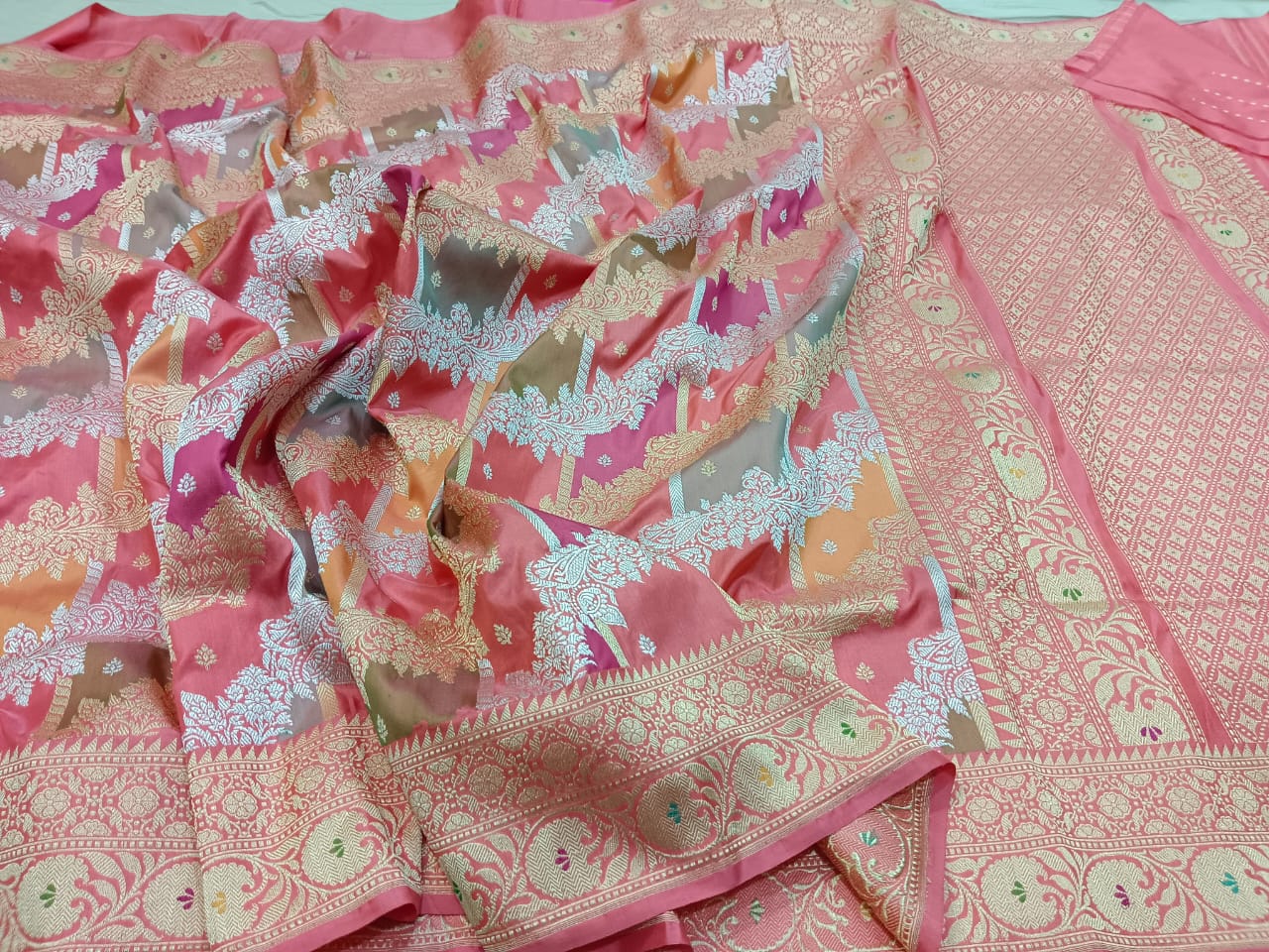 Rangkat handloom silk indian sarees