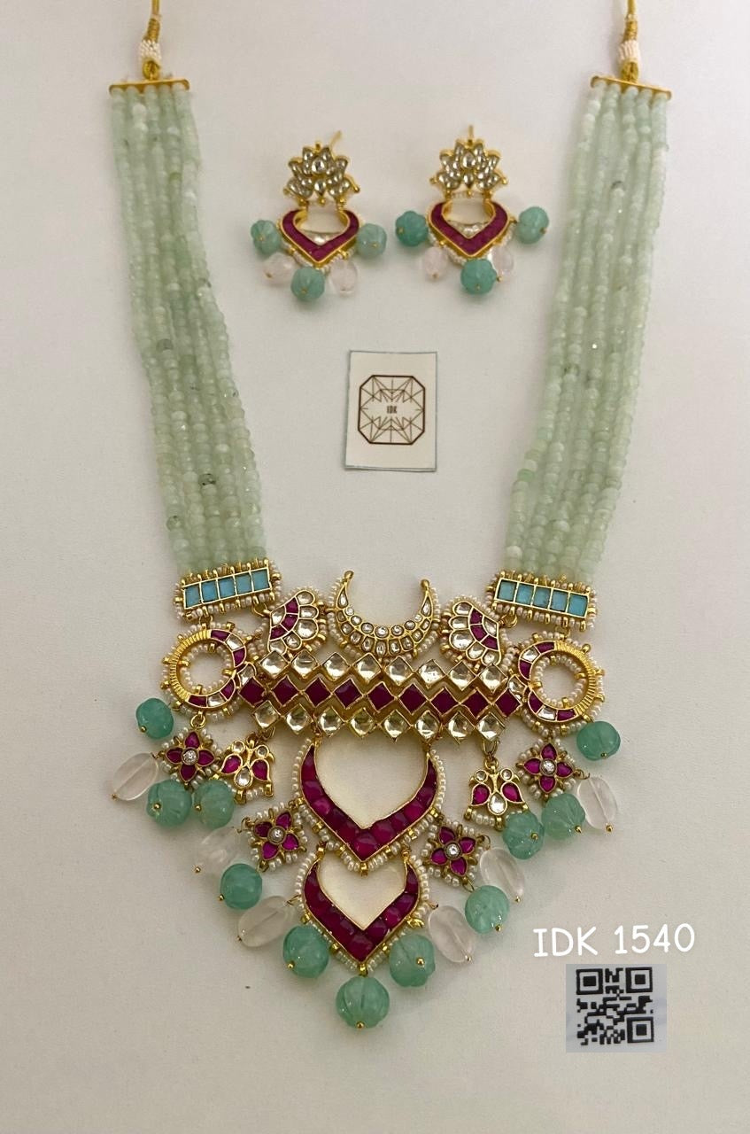 Marwar inspired traditional necklace set statement necklace set wedding jewellery