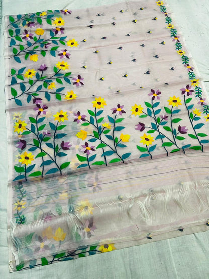 Ishani tantuj Muslim jamdani sarees