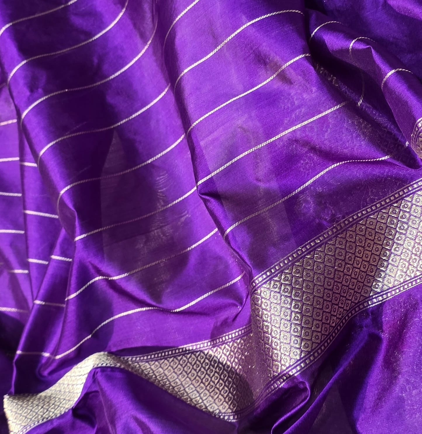 Handwoven Banarsi kora saree Minakari saree blouse Indian sarees