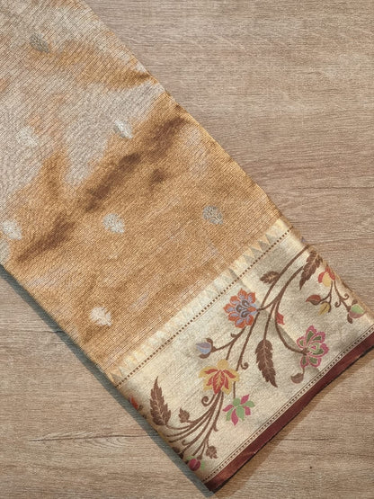 Lavita organza double tissue sarees