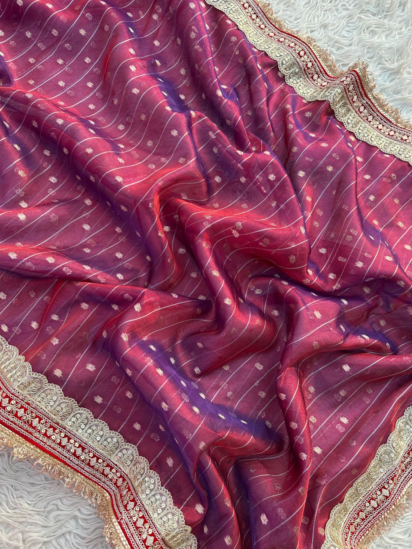 Apsara tissue weaving saree Women sarees blouse
