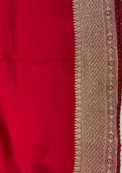 Luxurious Striped Saree Gorgette saree Indian sari blouse