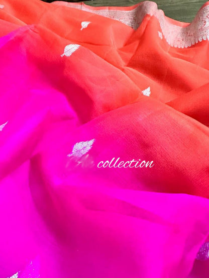 Lavashi chiffon saree,,,,Banarsi sari