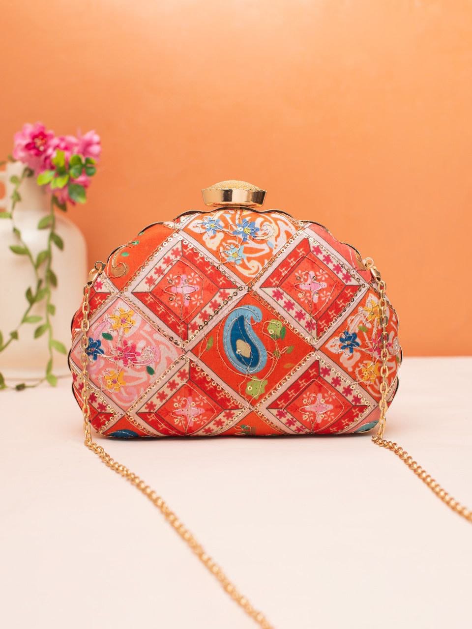 Partywear clutch women purse cocktail clutch bag