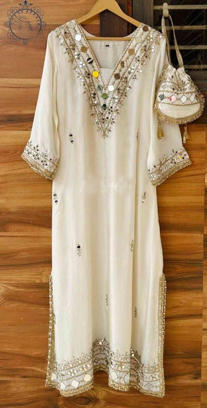 Silk designer shirt dress Partywear dresses
