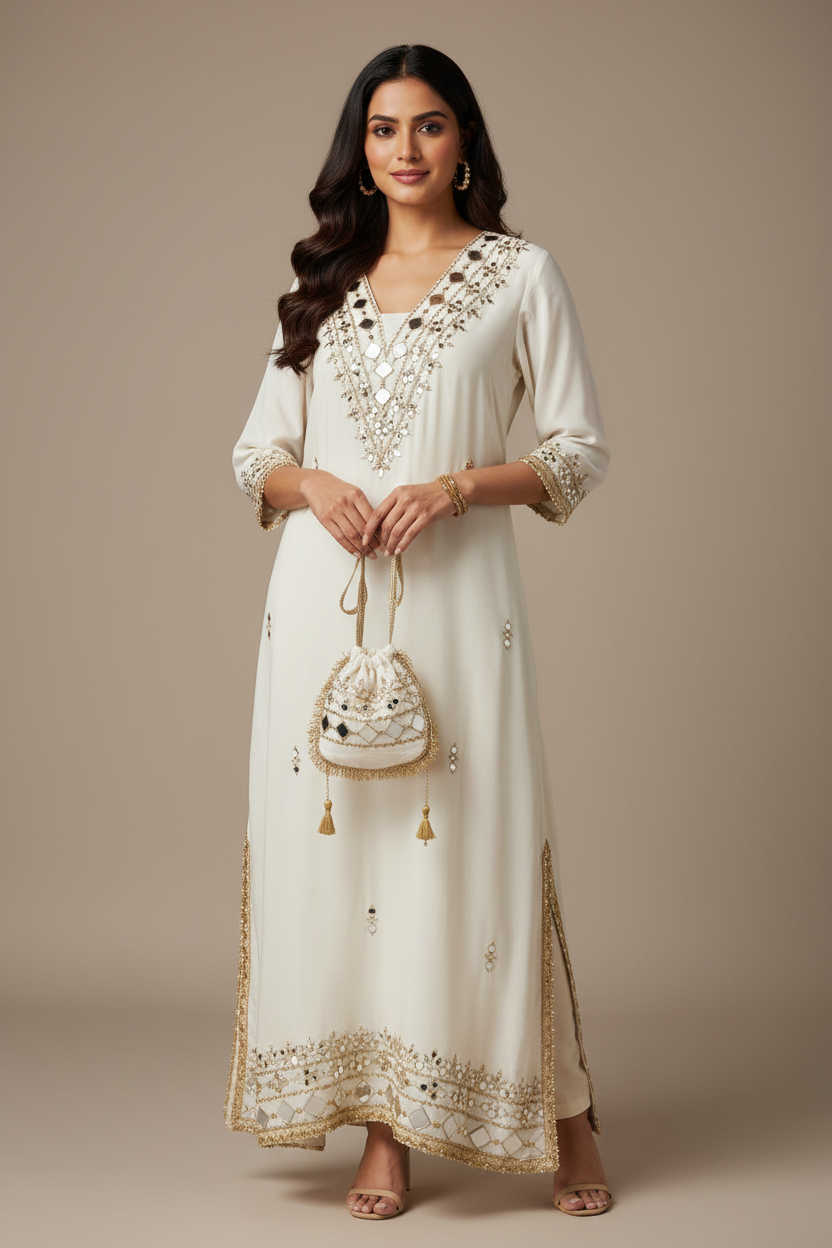 Silk designer shirt dress Partywear dresses