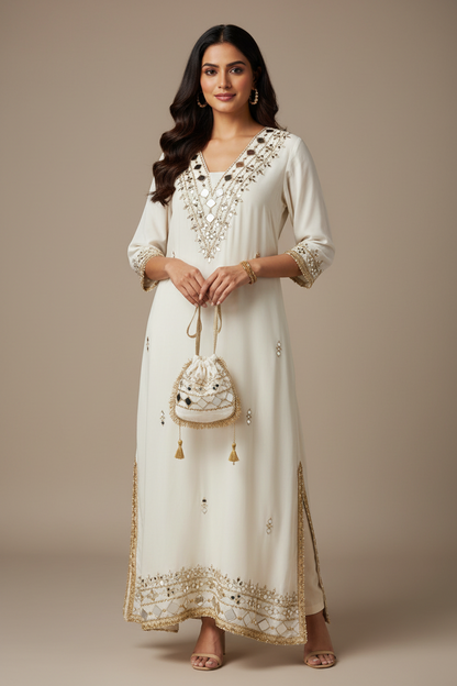 Silk designer shirt dress Partywear dresses