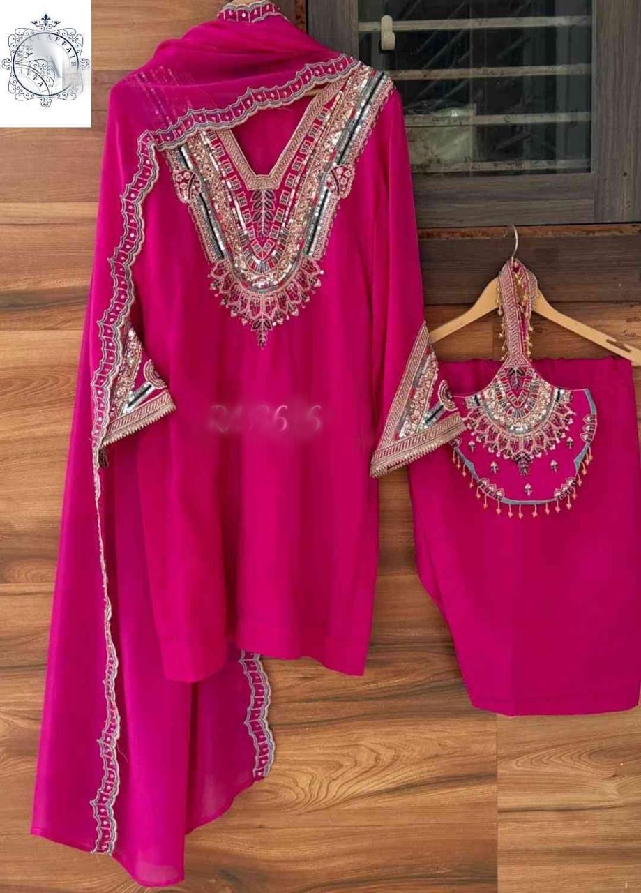 Silk stitched designer dress handmade designer stitched dresses Indian dress