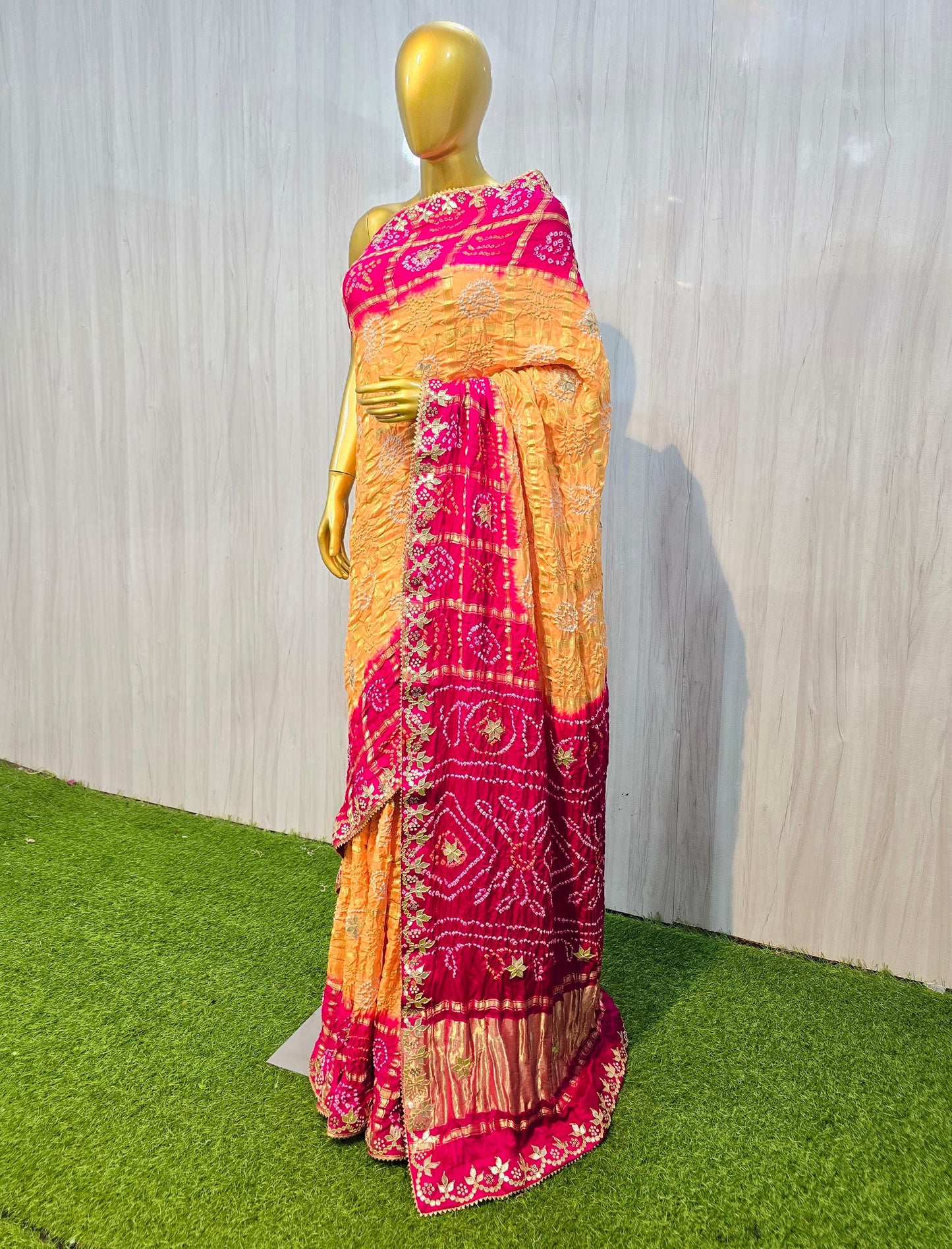 Ramaiya gajji silk saree gharchola sarees Indian sari blouse