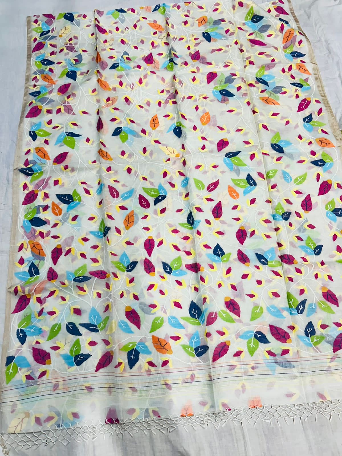 Pinisha tantuj saree Bengal jamdani sarees