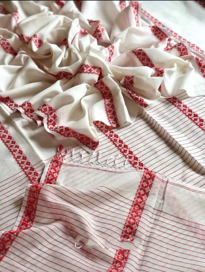 Khaddi cotton saree indian saree