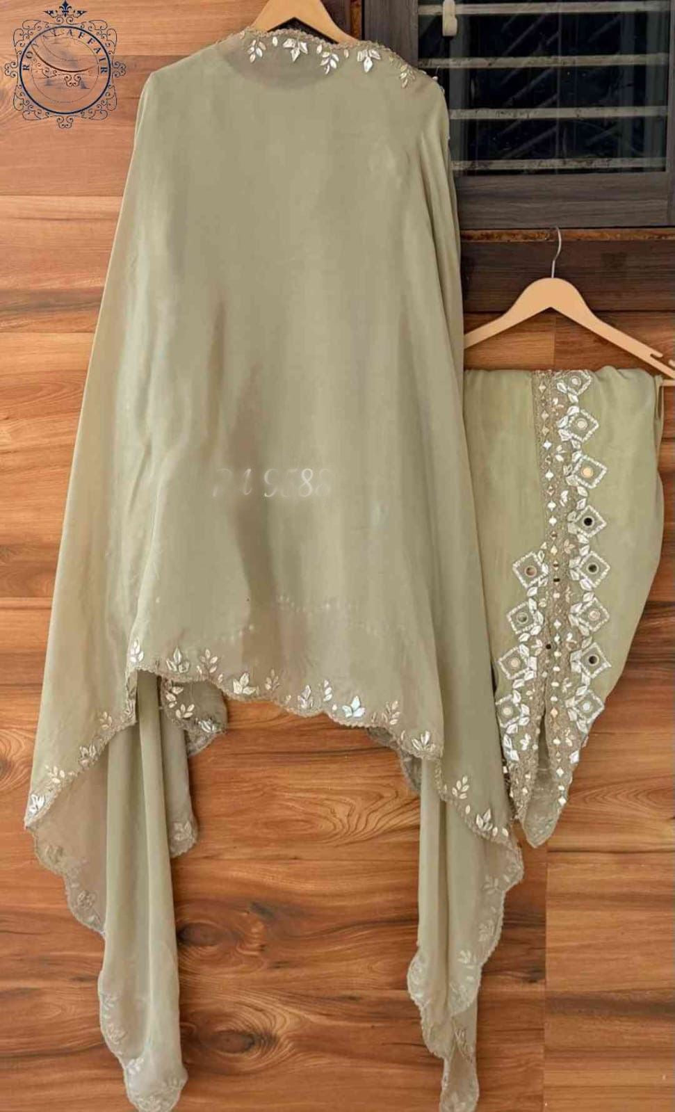 Tissue stitched dress gottapatti dress Partywear dresses for women