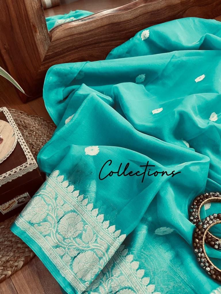 Timara chiffon Banarsi sarees