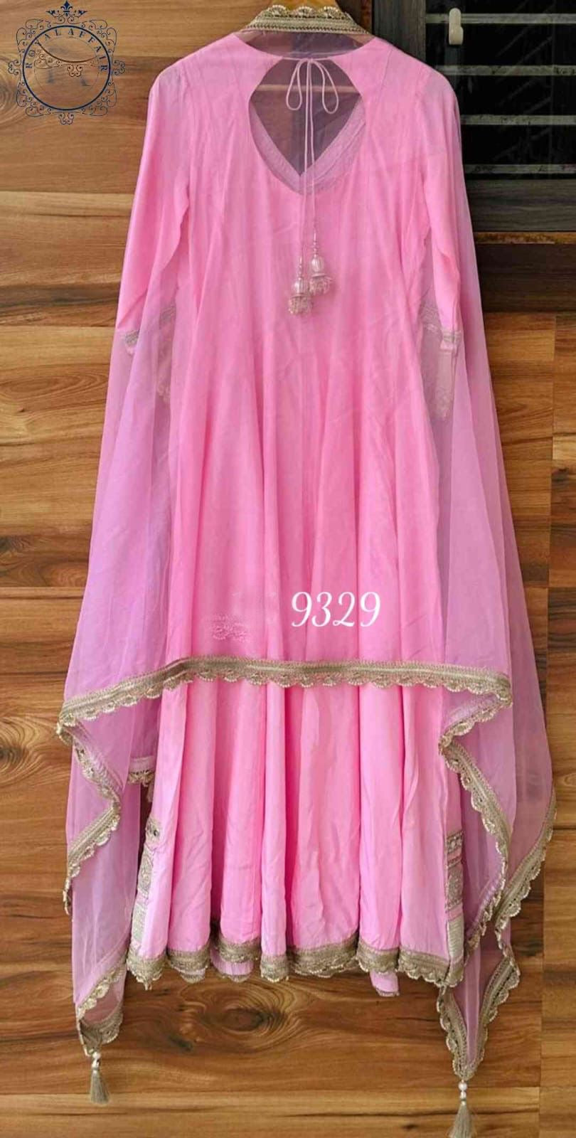 Pink Anarkali dress Indian salwar suit designer suit