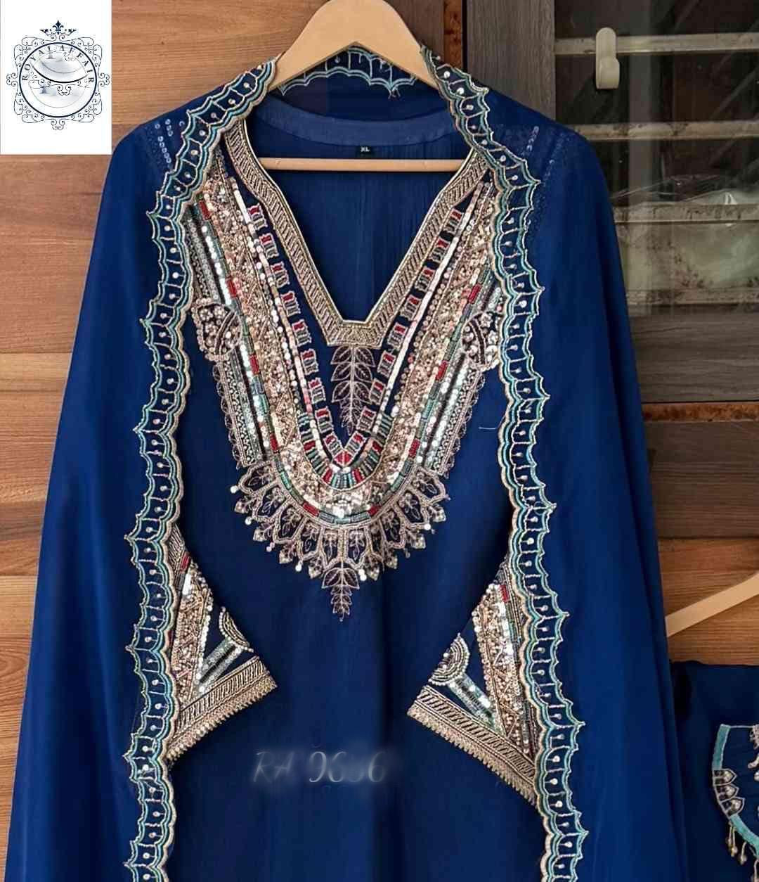Silk stitched designer dress handmade designer stitched dresses Indian dress