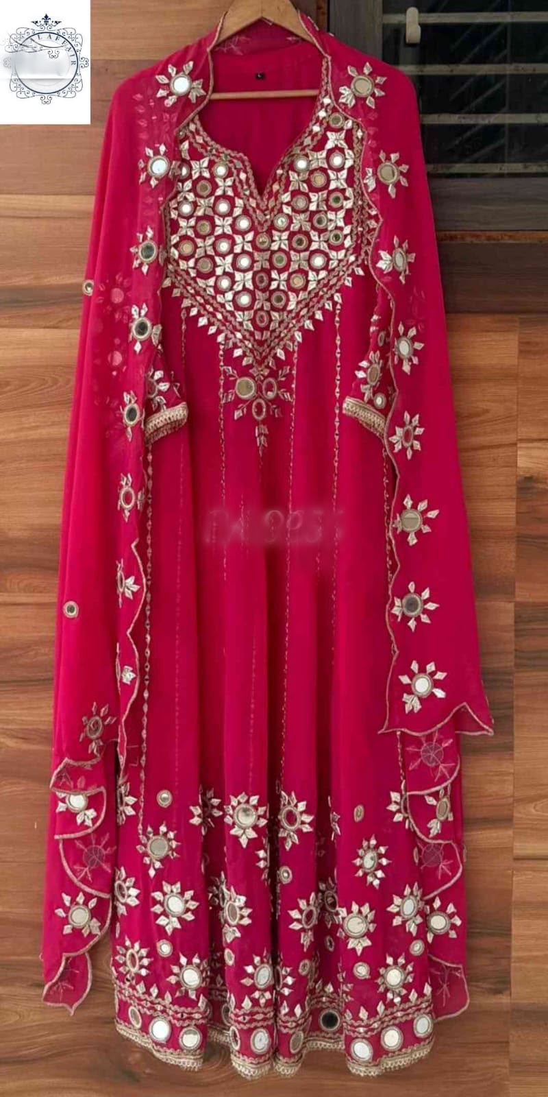 Anarkali dress gorgette stitched salwar suit Indian dresses