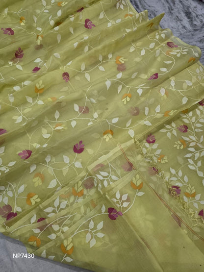 Handmade jamdani saree women saree Indian wedding sari blouse