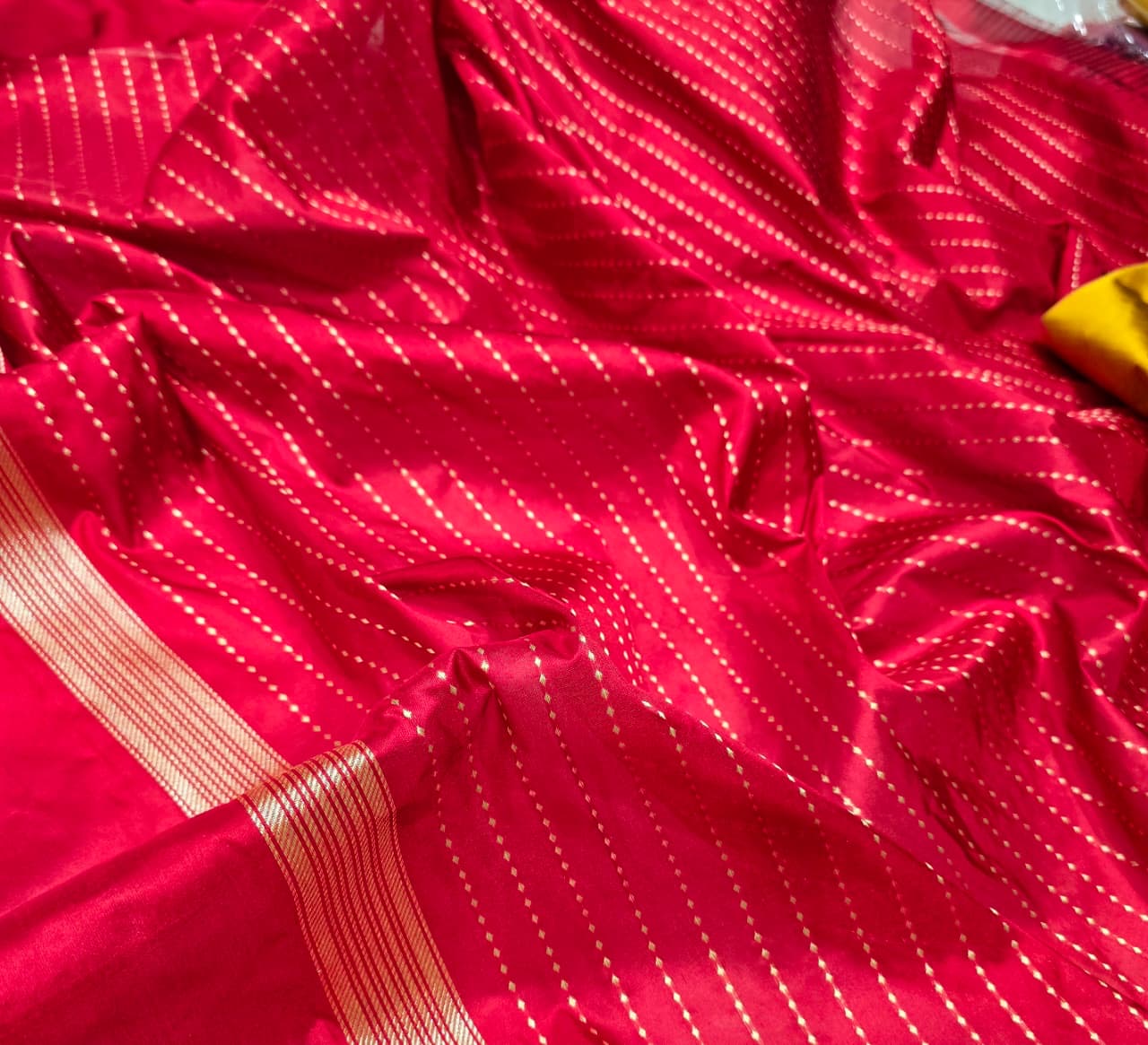 Fusion Katan silk saree iktara styled saree Indian saree for women