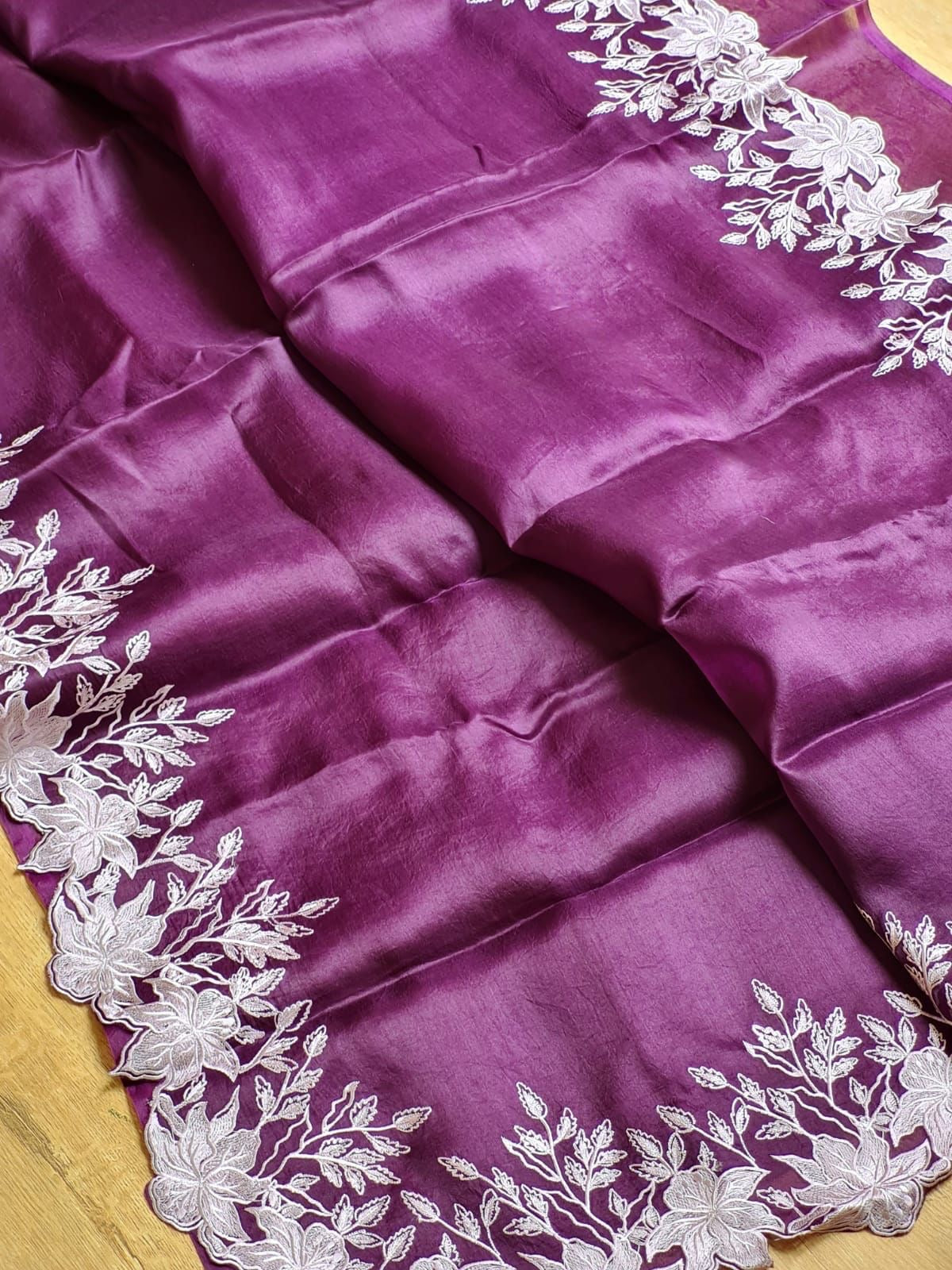 Anikashi Organza Saree Partywear saree blouse
