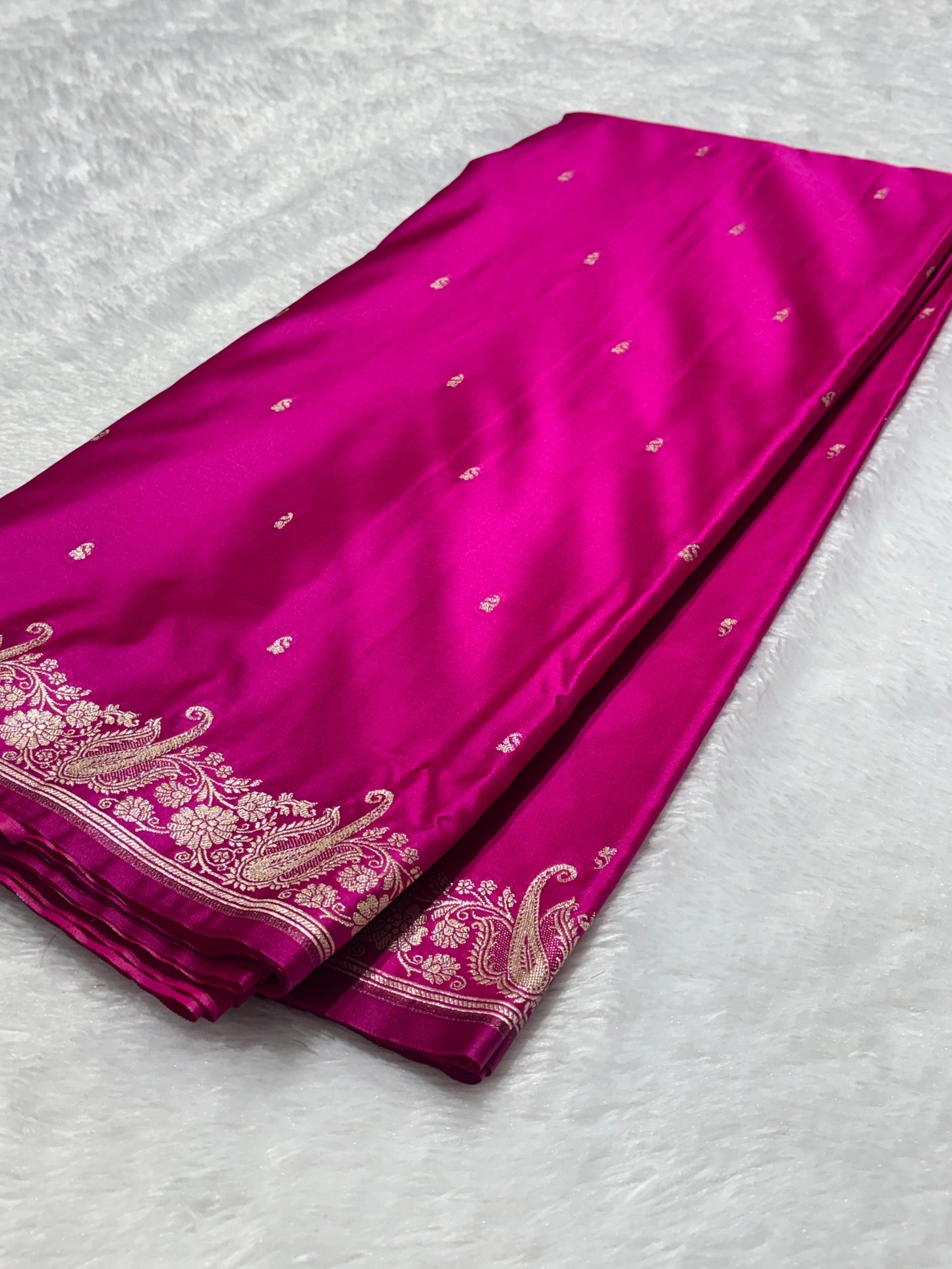 Mashru Katan silk saree Indian sari blouse wedding sarees