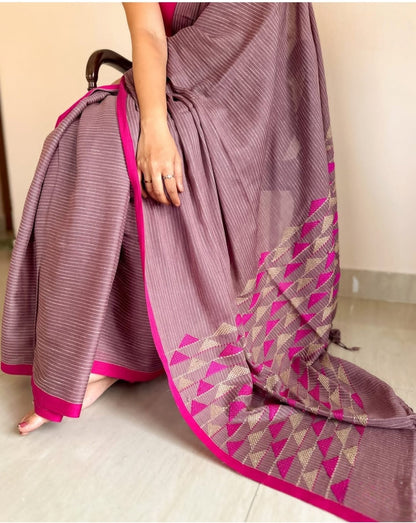 Handmade cotton saree khaddi cotton sarees blouse women sari