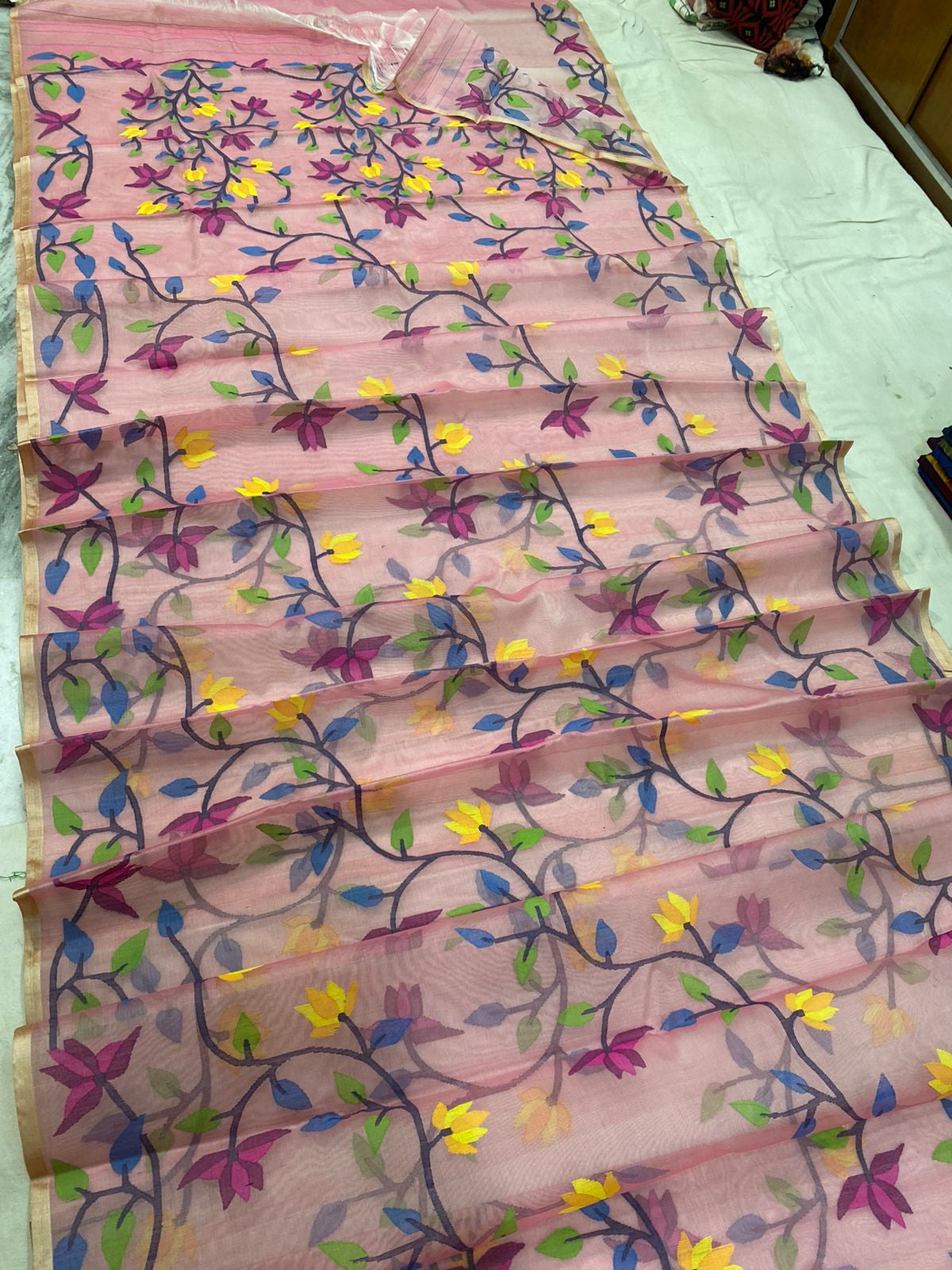 Narshi Muslim jamdani sarees