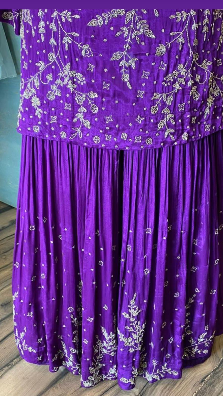 Rivisha kurta gharara dress indowestern dress