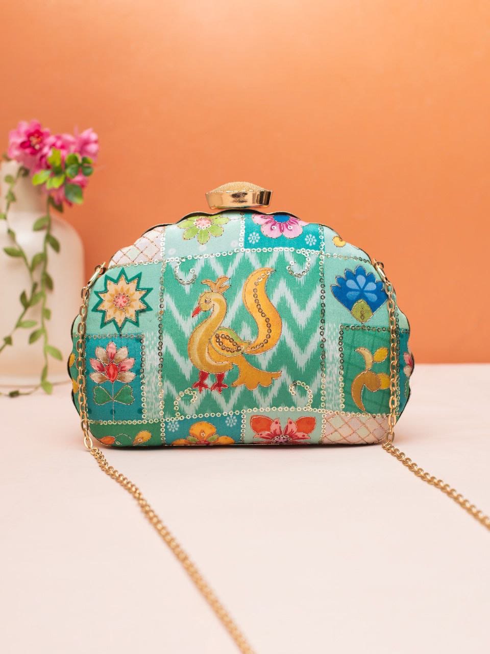 Partywear clutch women purse cocktail clutch bag