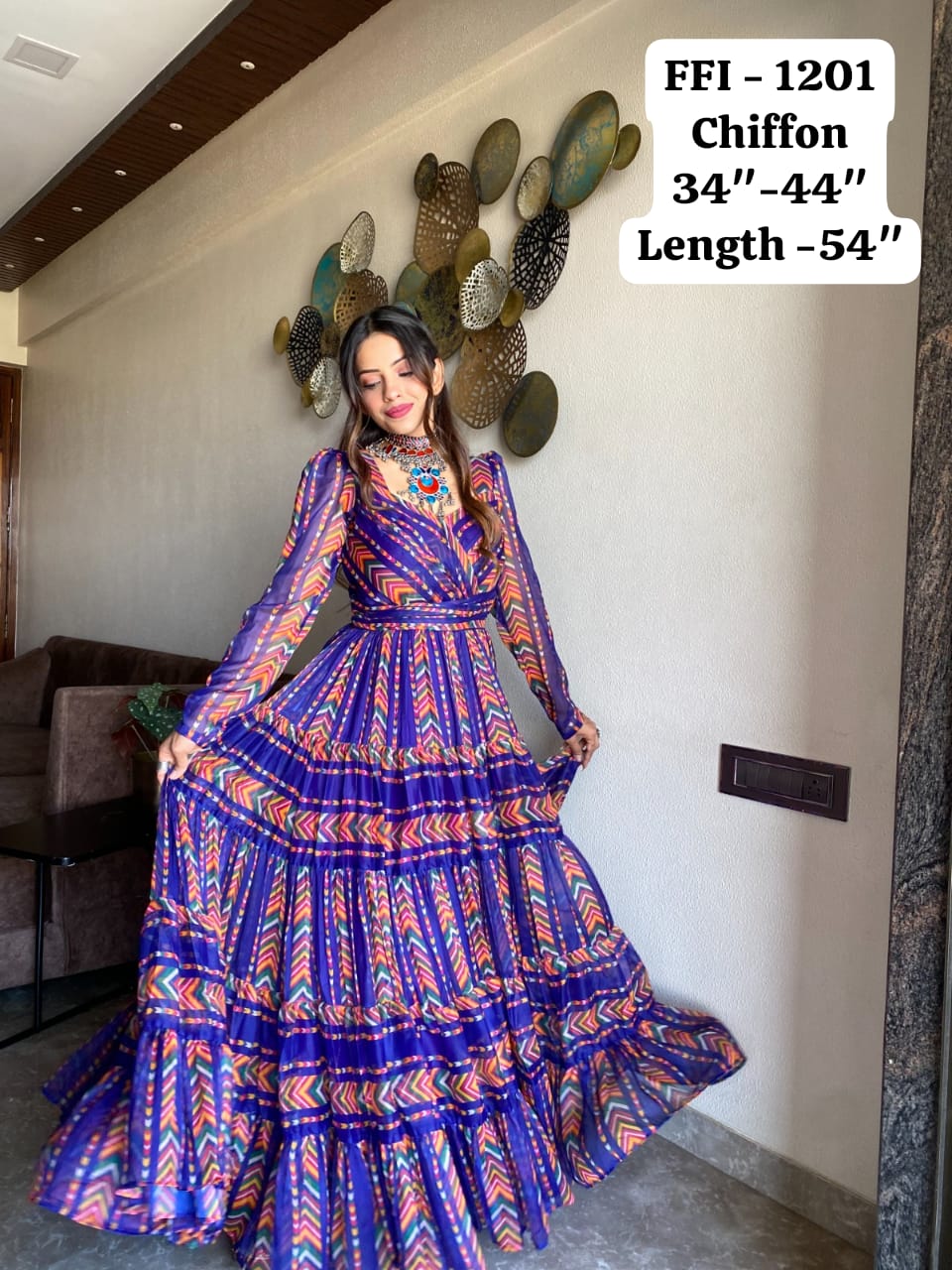 Gorgeous festive inspired beautiful gown dress