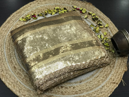 Sequins designer saree bridesmaid sarees exclusive Partywear sari blouse