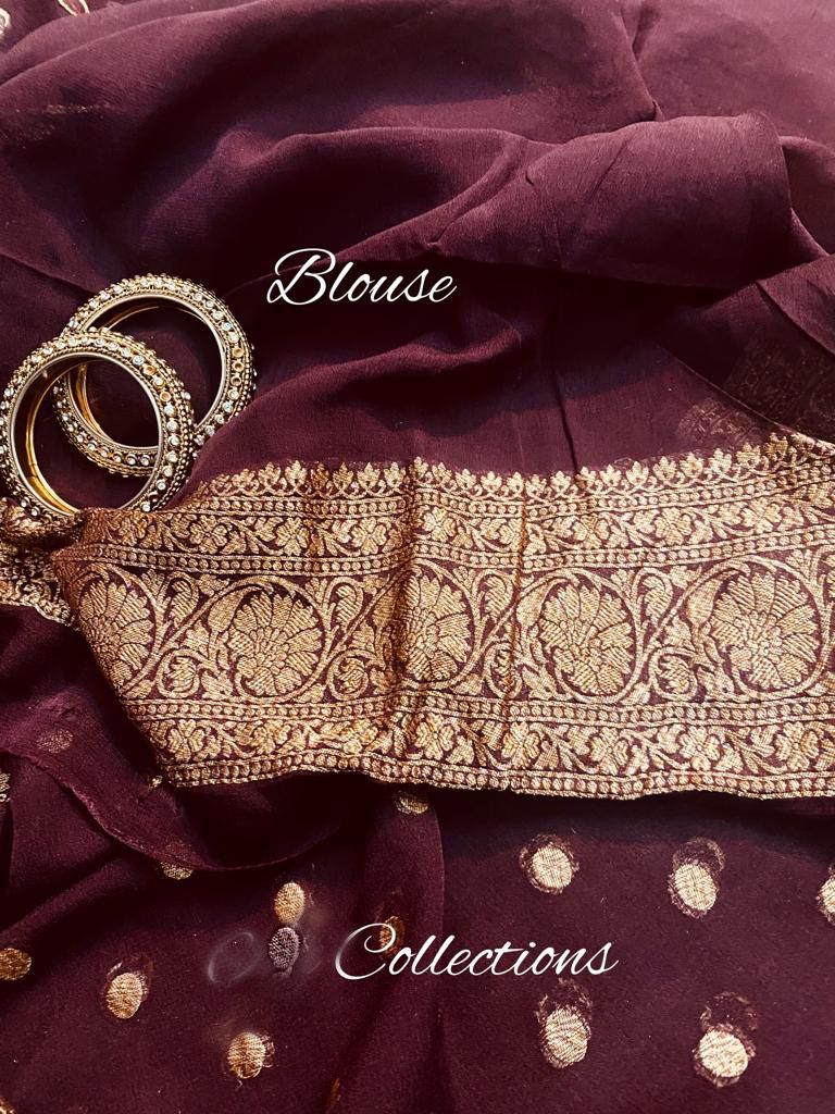Ranjhana gorgette handloom saree