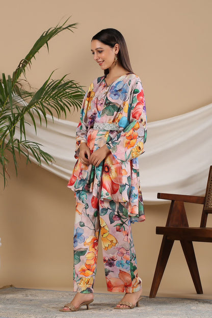 Flary beautiful women cord set