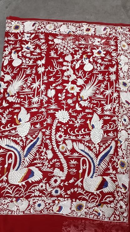 Gulshan authentic Parsi Gara saree