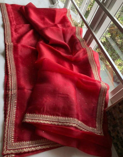 Valida organza beautiful saree