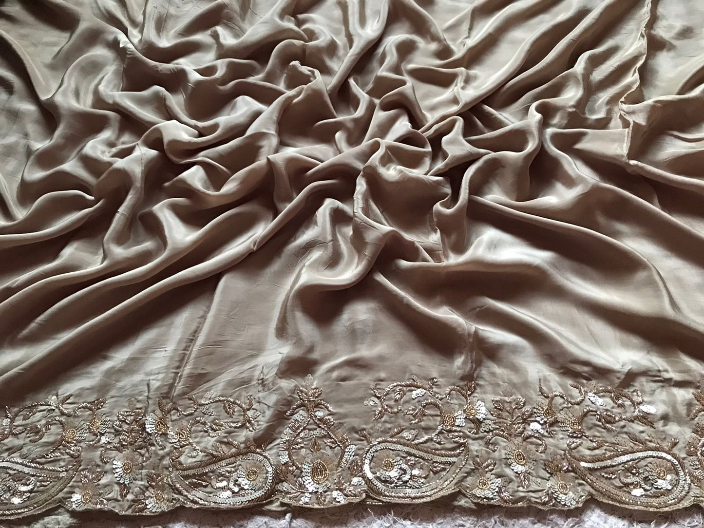 Premium crepe luxury saree