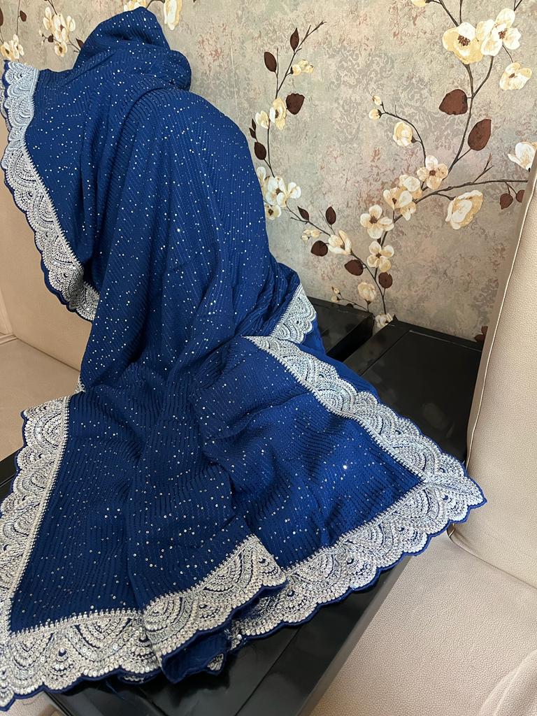 Liama gorgette sequence sarees