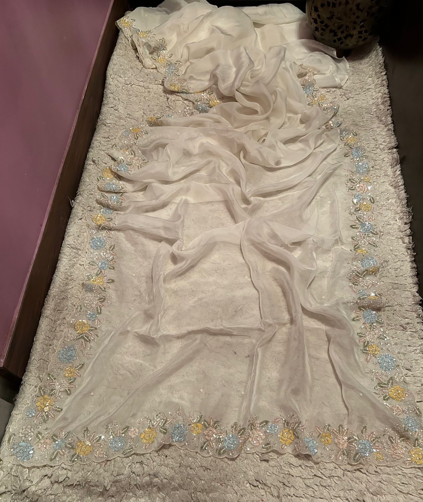Mariam premium organza saree