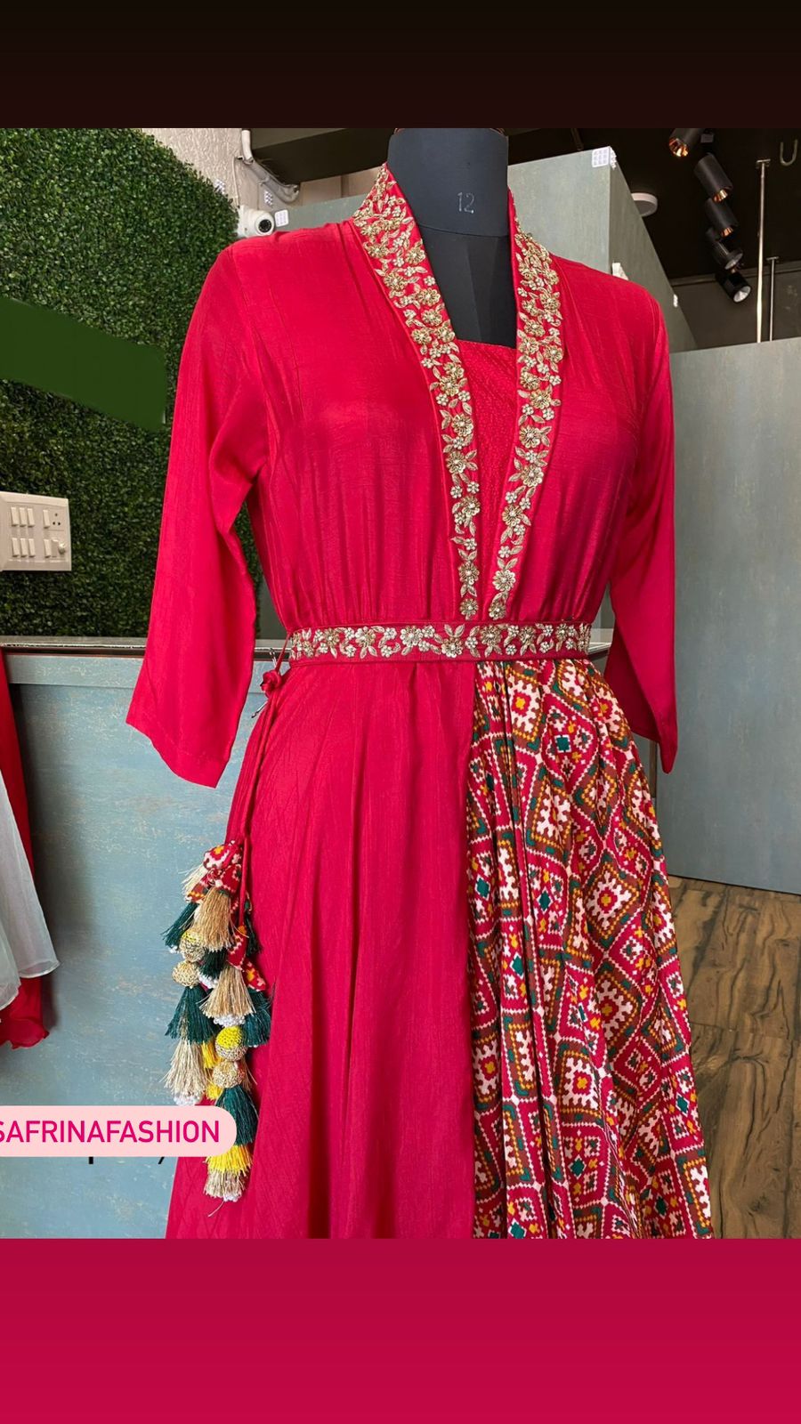 Susan designer indowestern dress