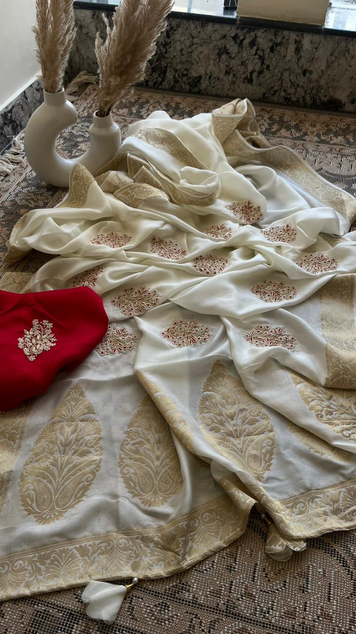 Sanisha moonga silk sarees Indian sari blouse women sarees