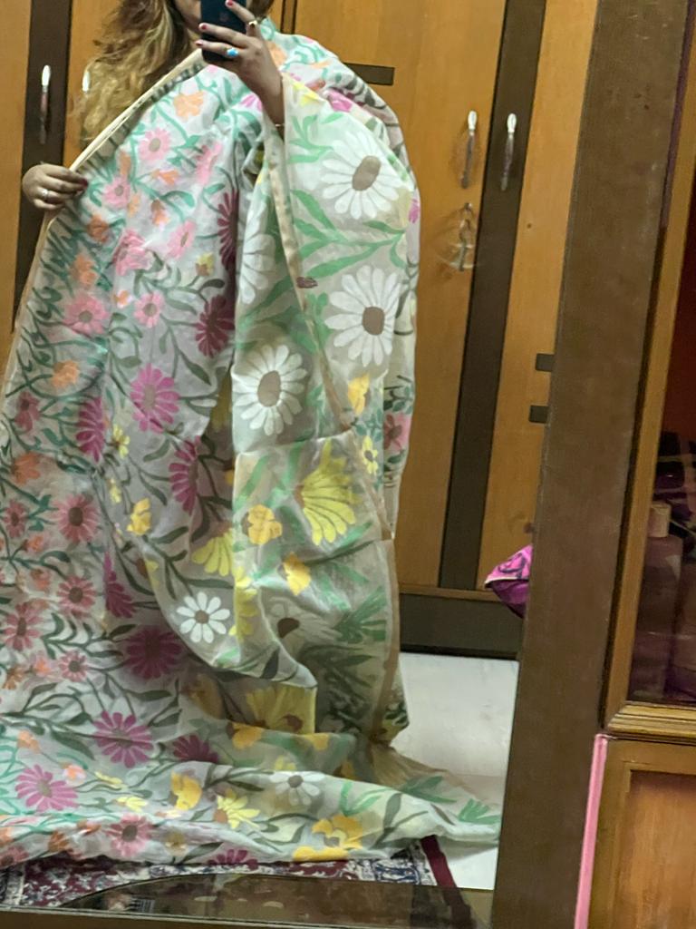 Shakuntala jamdani saree