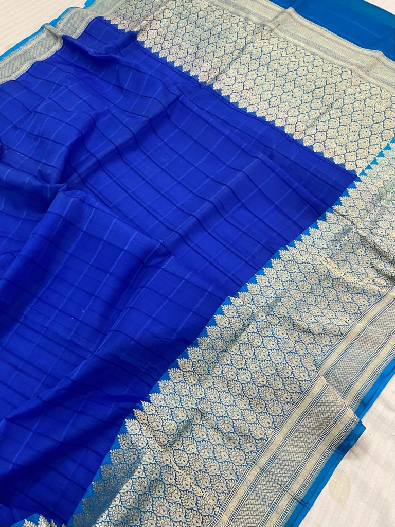 Lavisha Banarsi Kora saree
