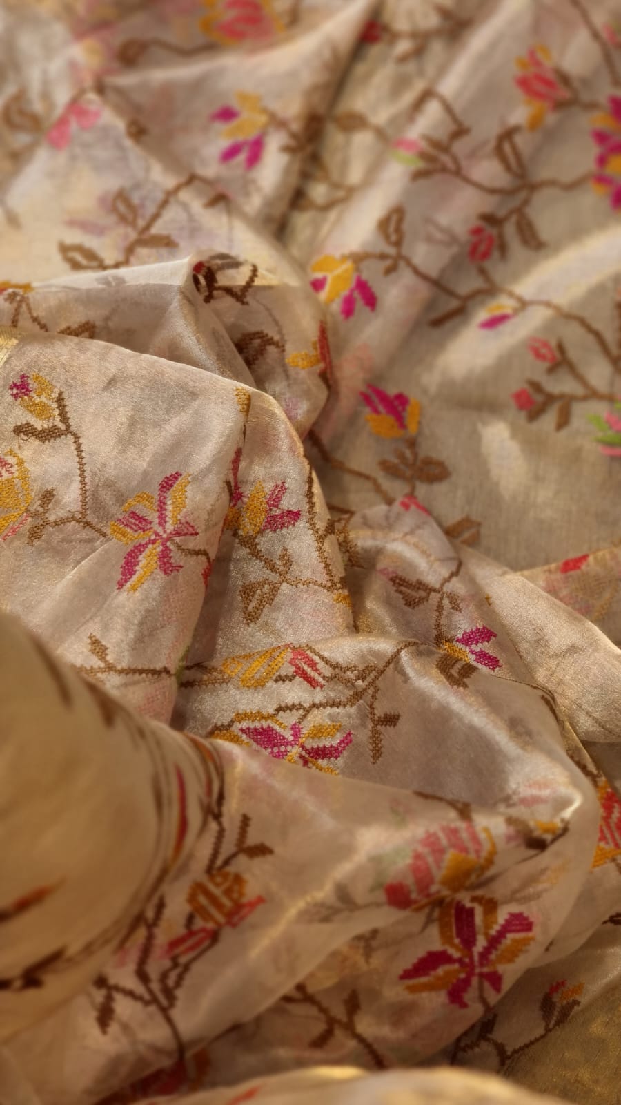 Miami tissue organza silk saree