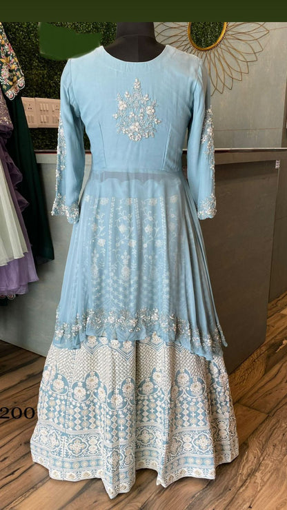 Kismis gorgette kurta dress