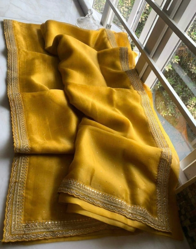 Valida organza beautiful saree