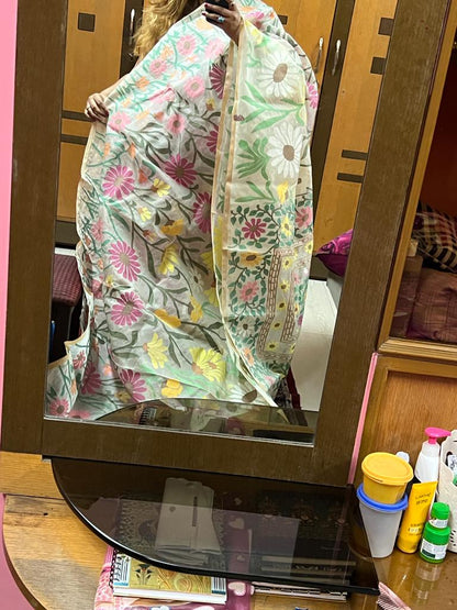 Shakuntala jamdani saree