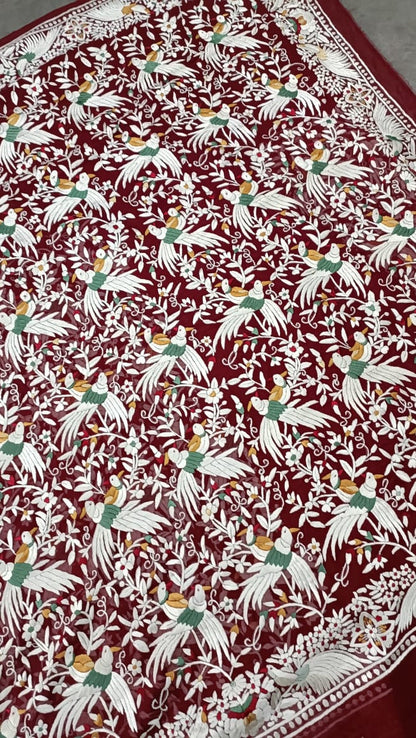 Namisha Parsi Gara saree