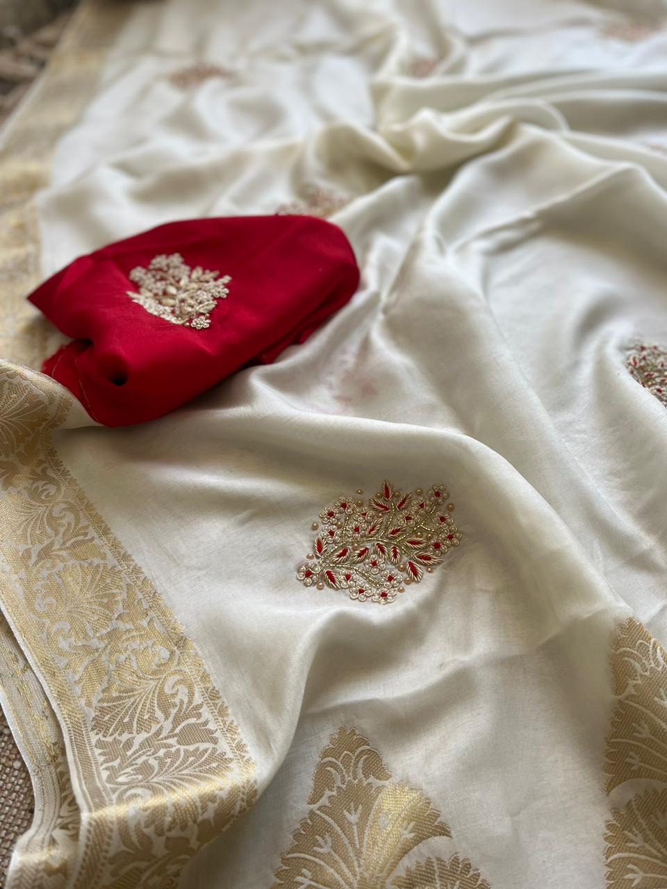 Sanisha moonga silk sarees Indian sari blouse women sarees